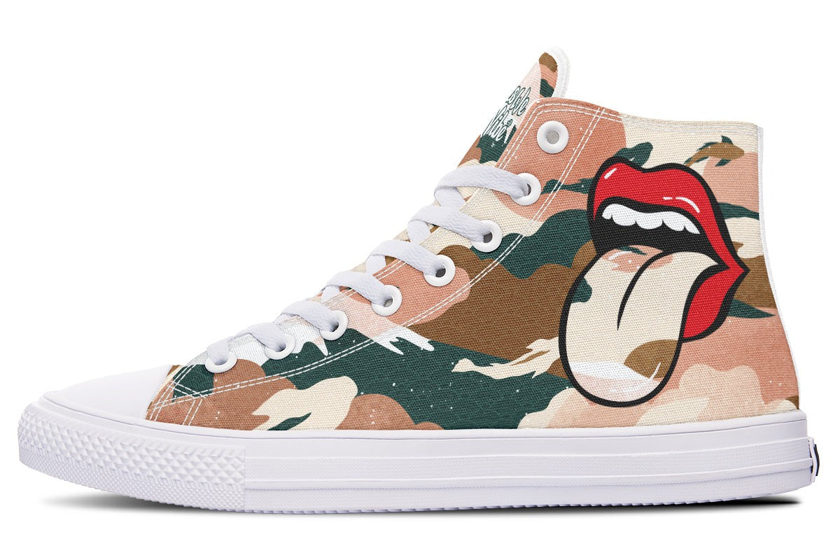 Immaculated Tongue Abstract Camo Koi