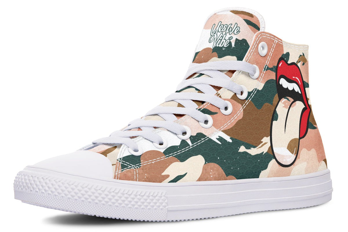 Immaculated Tongue Abstract Camo Koi