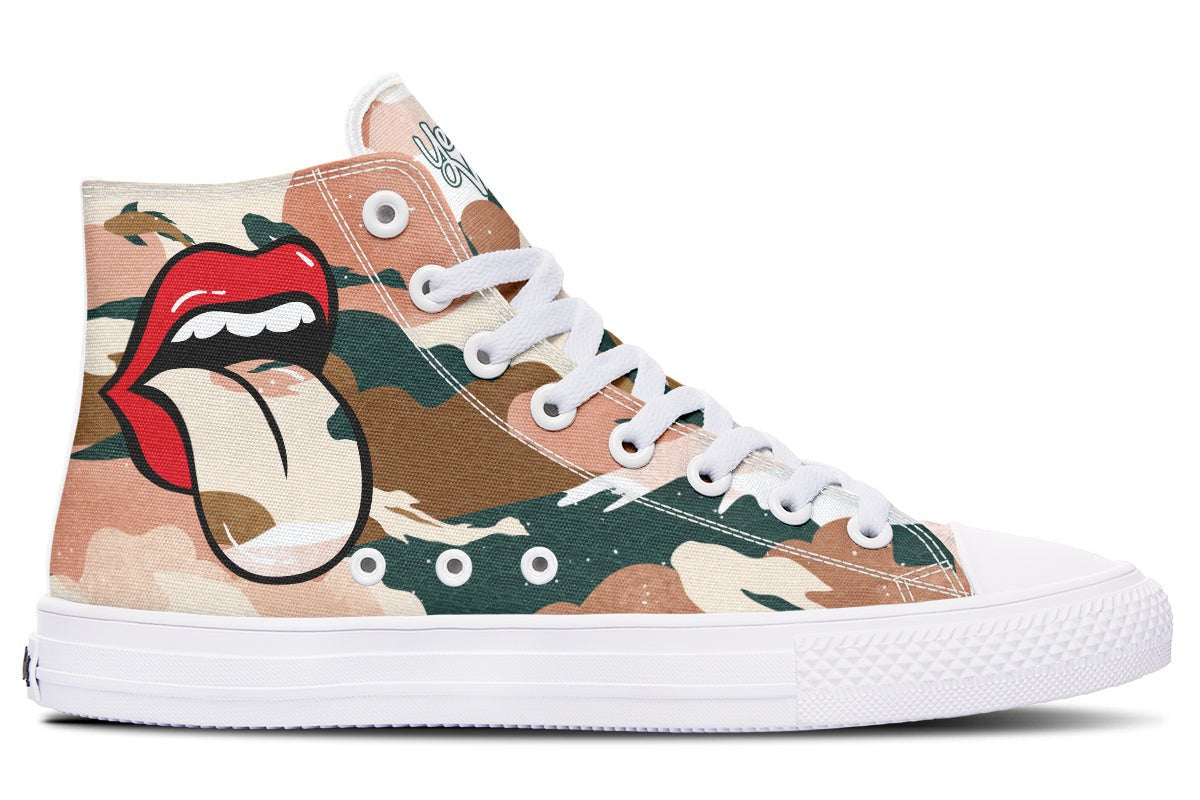 Immaculated Tongue Abstract Camo Koi