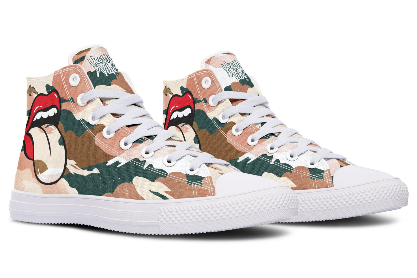 Immaculated Tongue Abstract Camo Koi