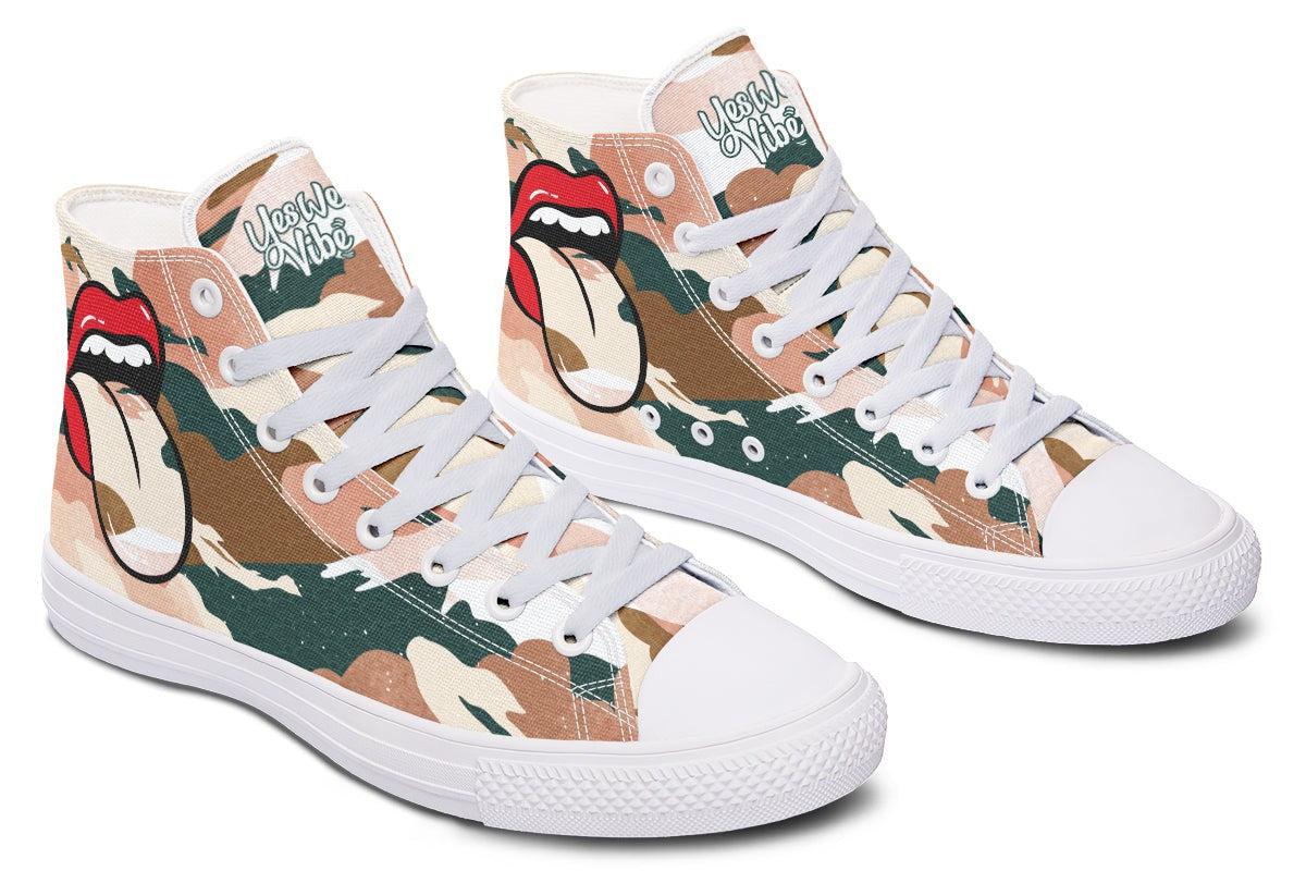 Immaculated Tongue Abstract Camo Koi