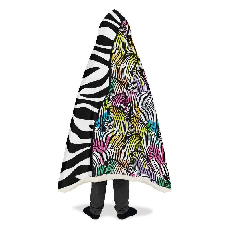 Colorful Zebras And Pattern