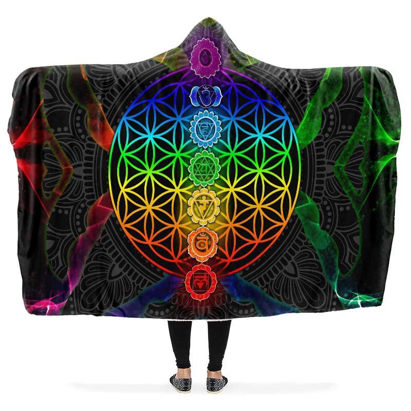 Seven Chakras Flower Of Life