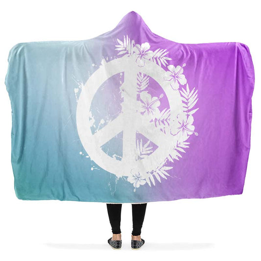 Peace Gradient Blue Violet