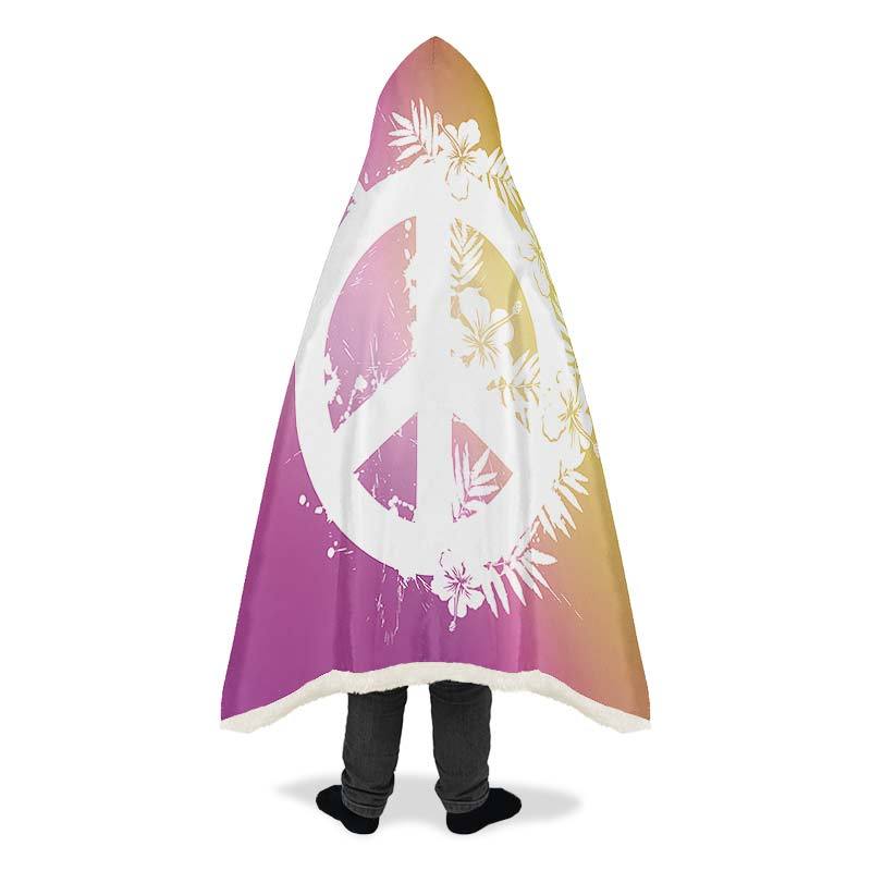 Peace Gradient Purple Yellow