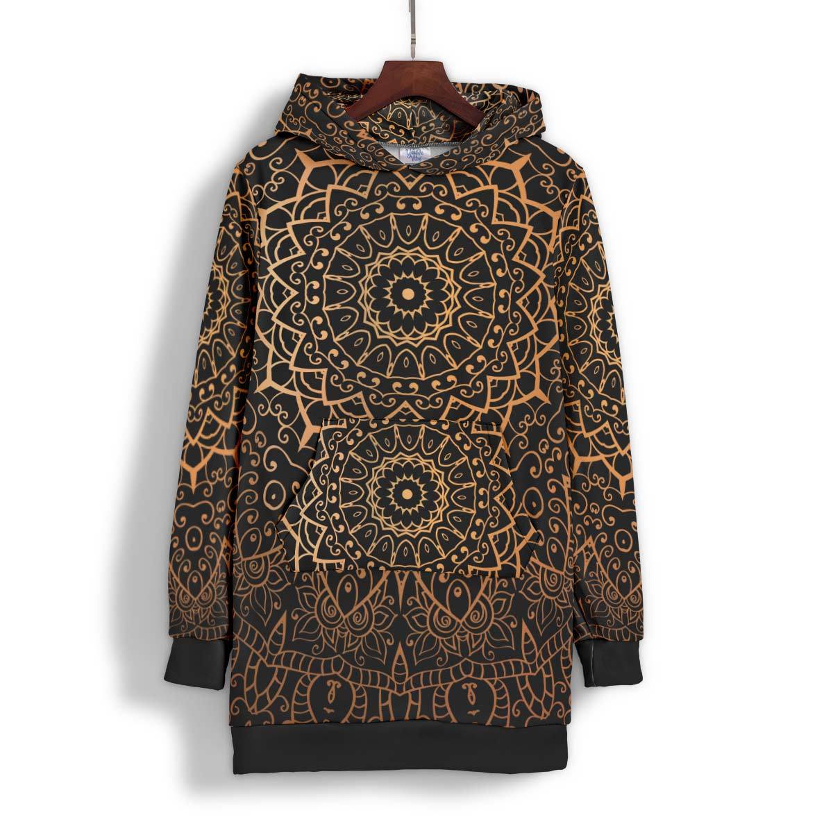 Mandala Pattern Black