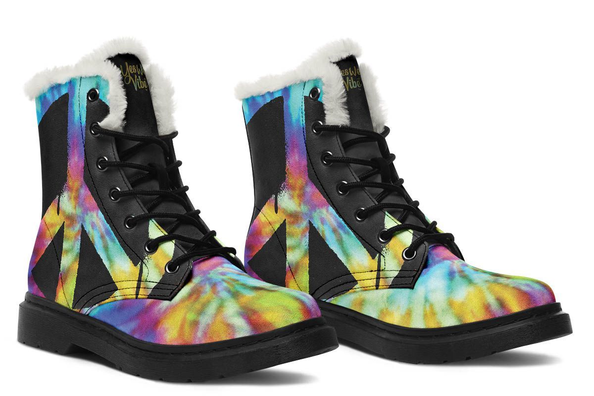 Peaceful Tie Dye Black