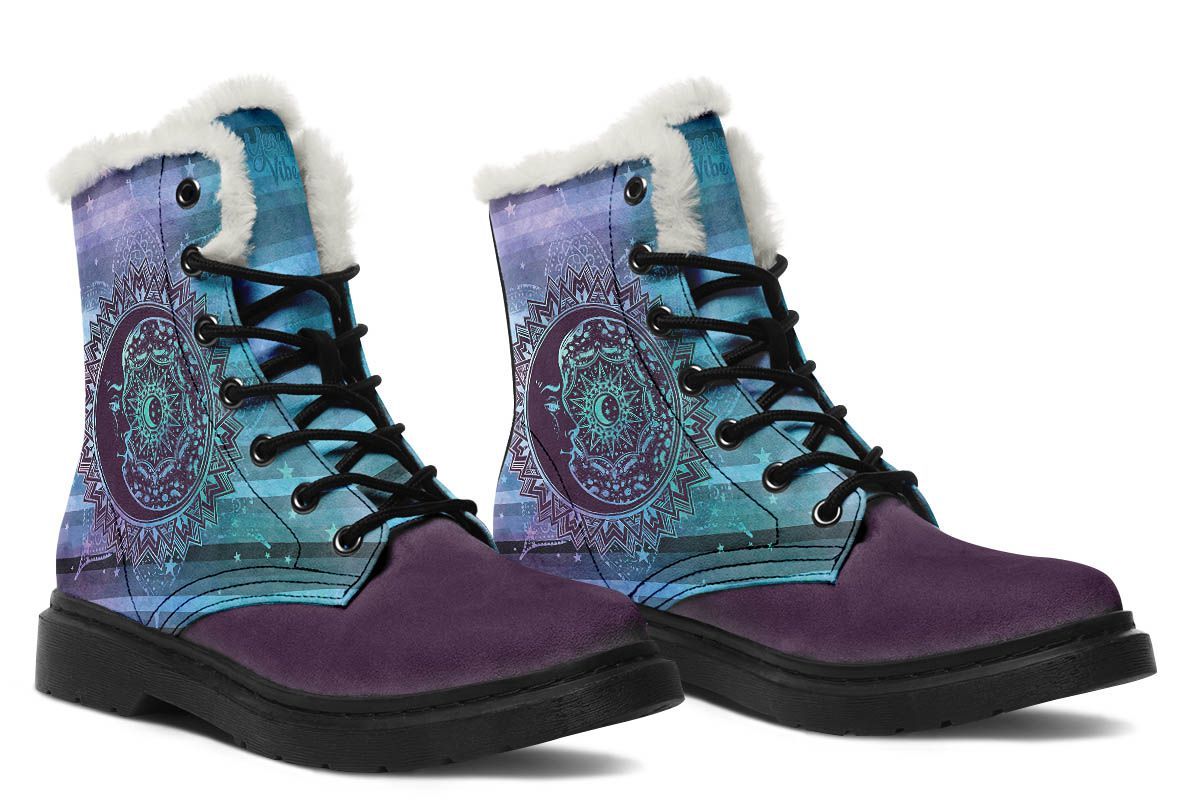 Sun And Moon As One Purple