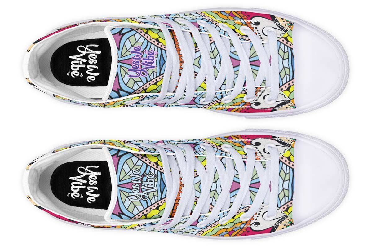 Mandala And Hamsa Hand Red