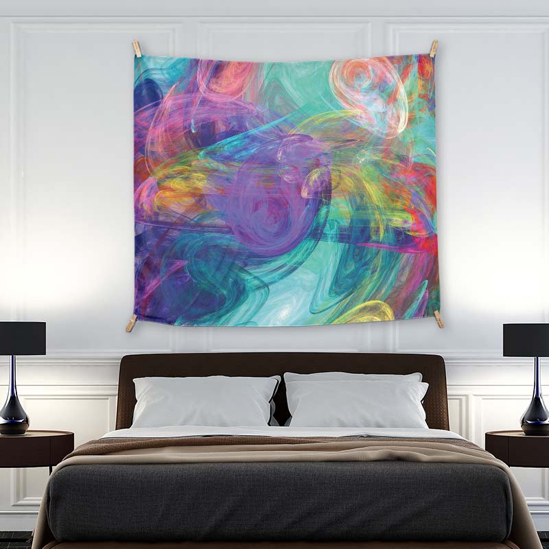 Happy Hippie In Colors