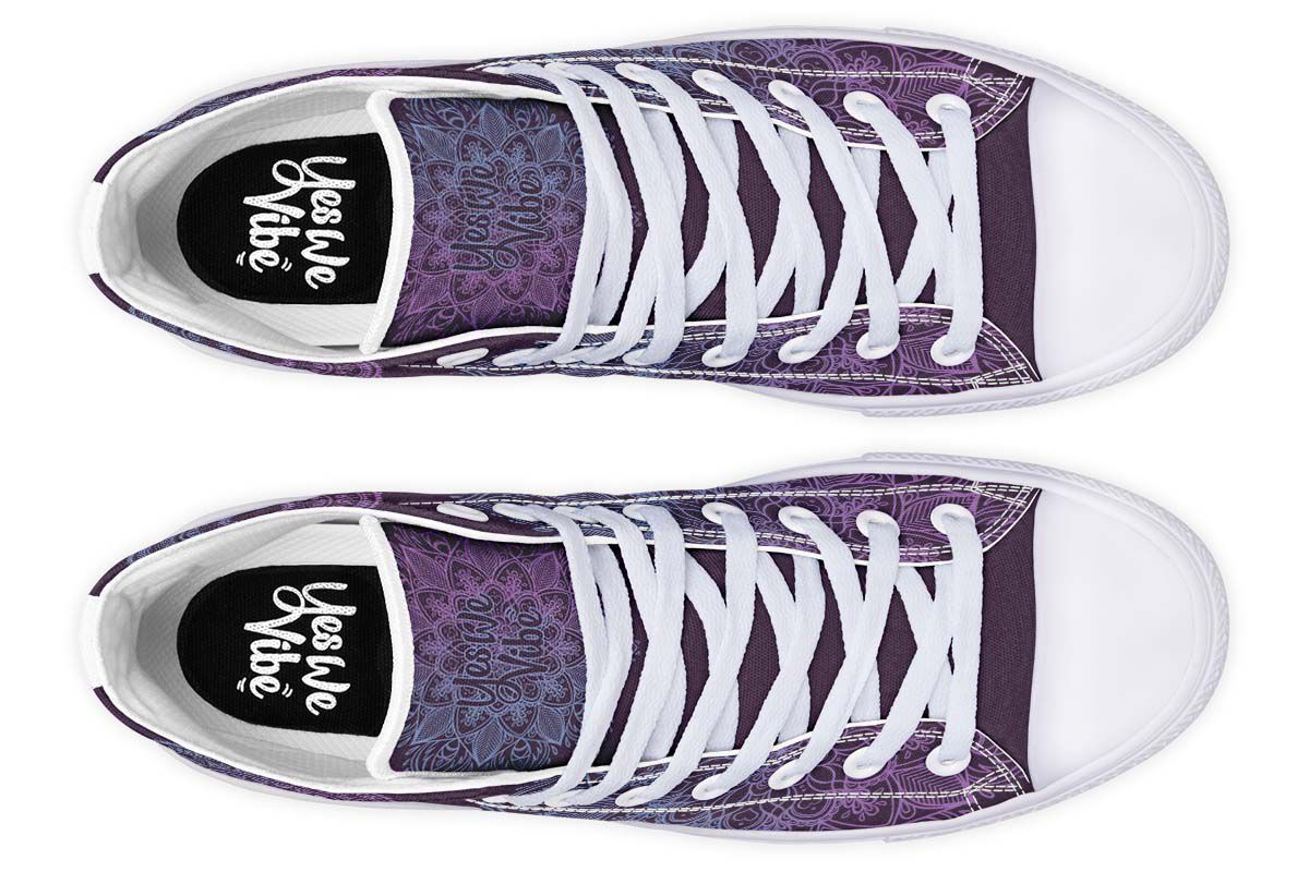 Purple Dream Catcher And Mandala