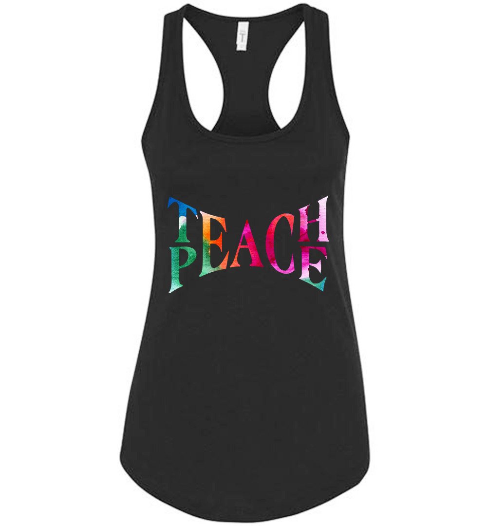 Teach Peace Watercolor