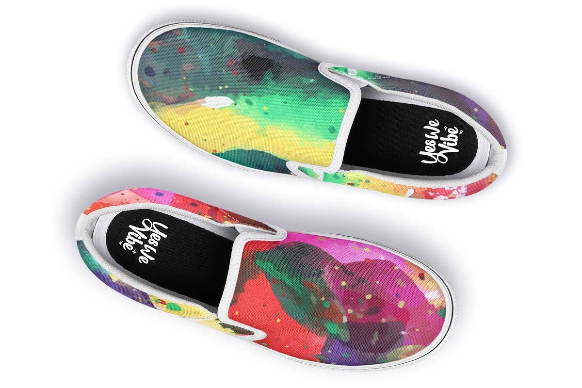 Abstract Paint Splatter