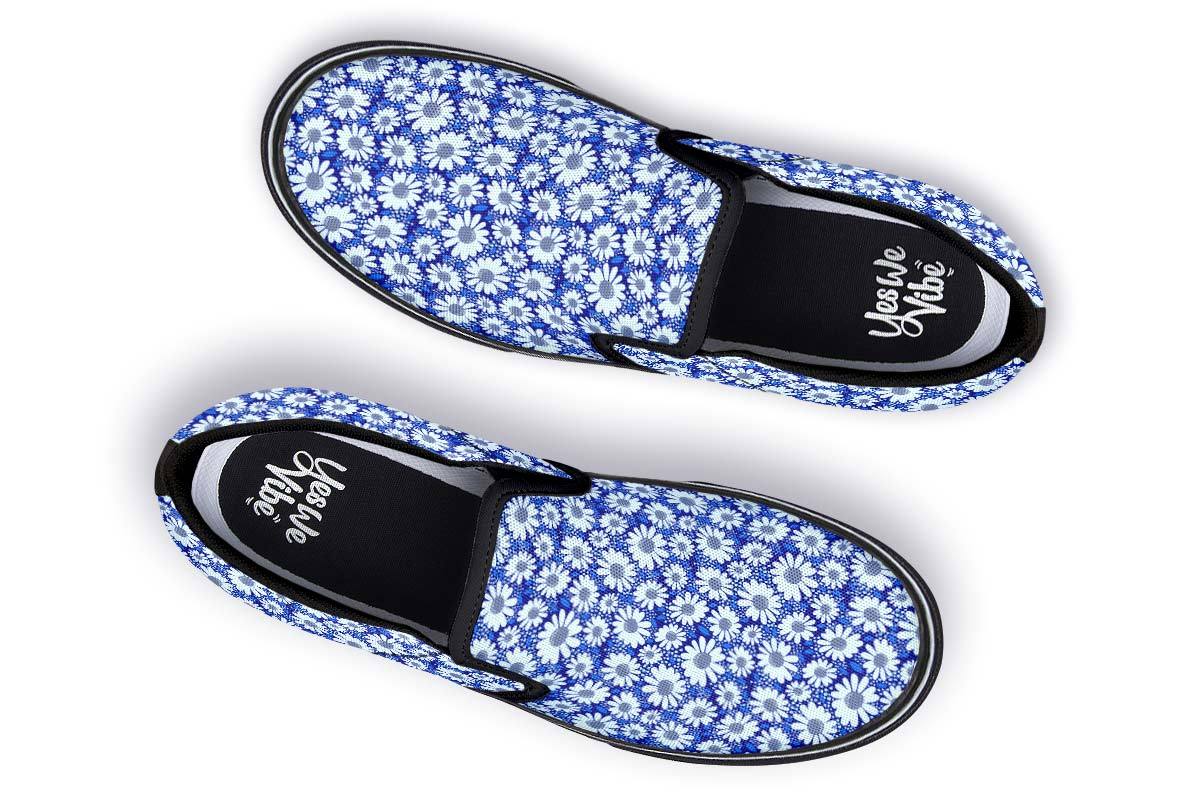 Flower Pattern Sky Blue