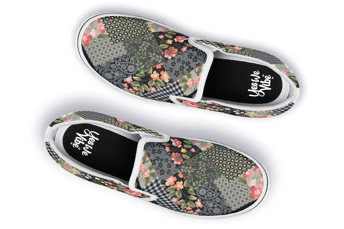 Flower Stripes Pink Rose