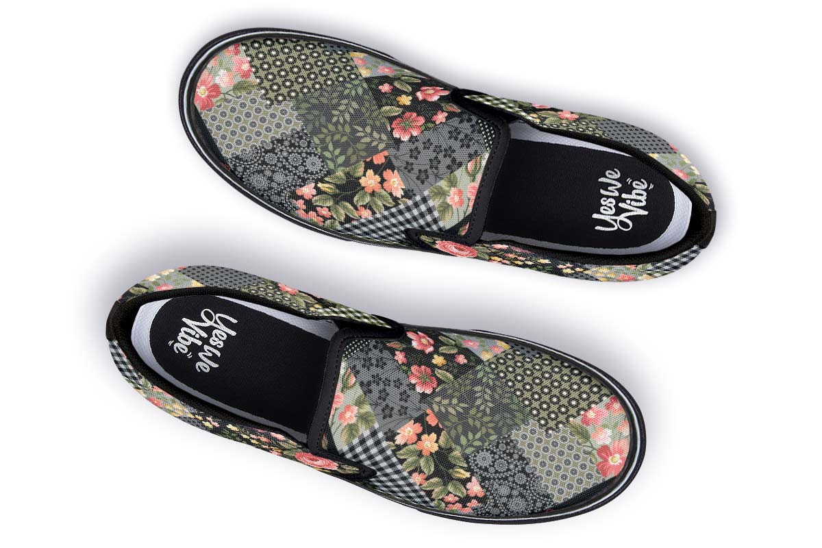 Flower Stripes Pink Rose