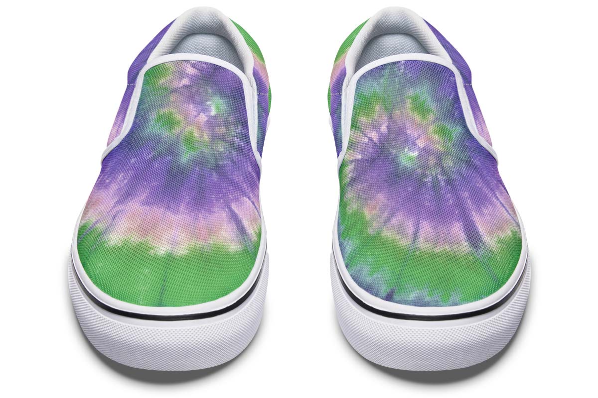 Purple Green Tiedye