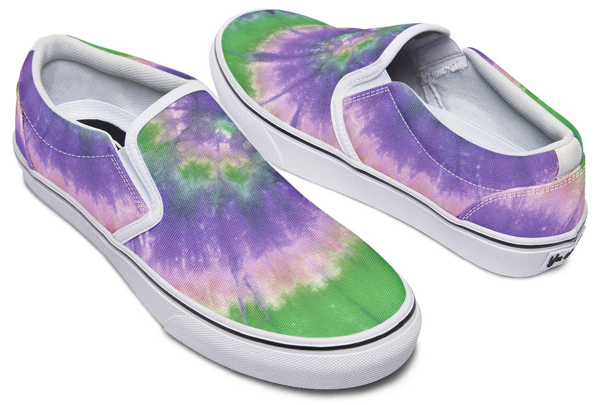 Purple Green Tiedye