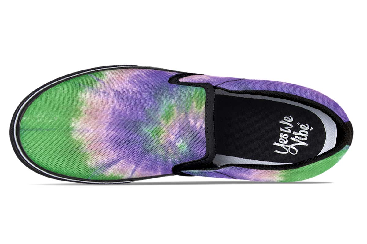 Purple Green Tiedye