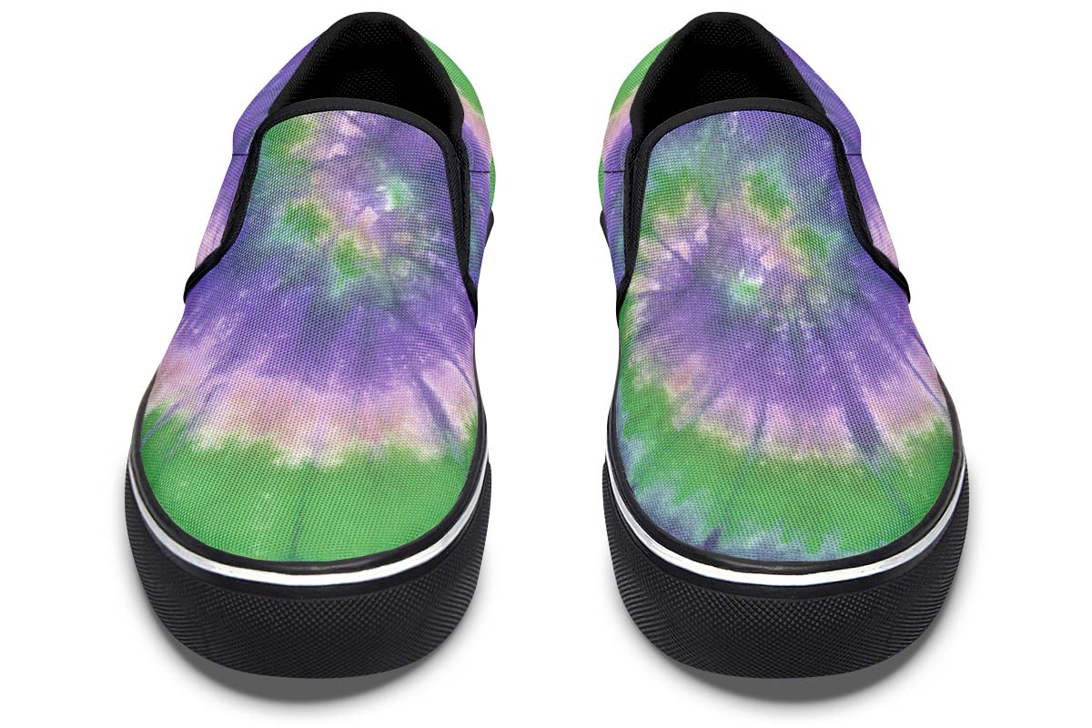 Purple Green Tiedye