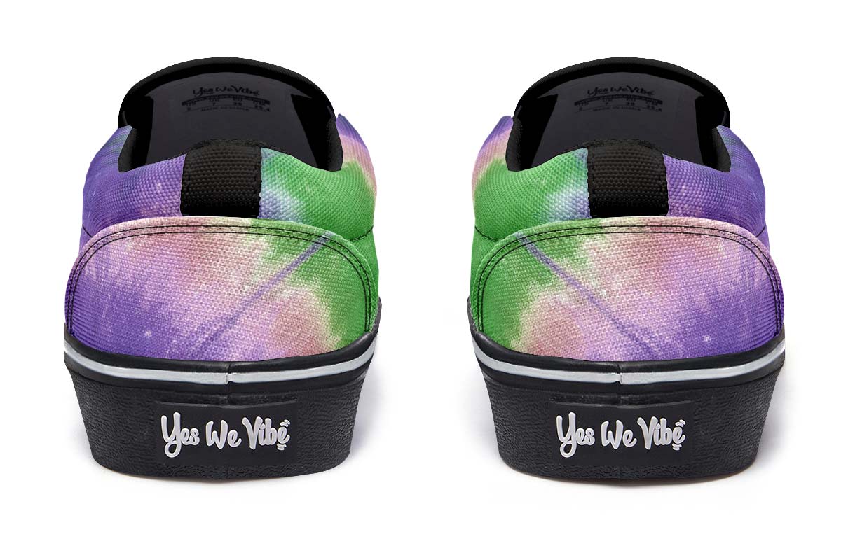 Purple Green Tiedye