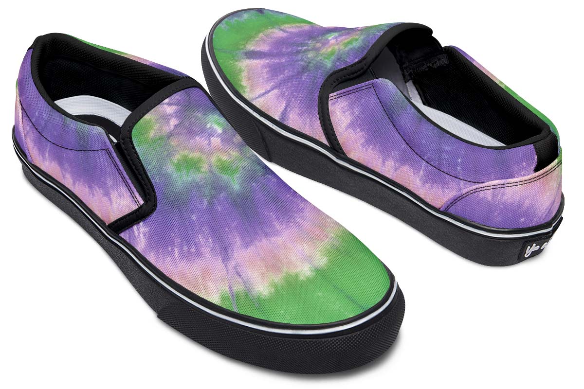 Purple Green Tiedye