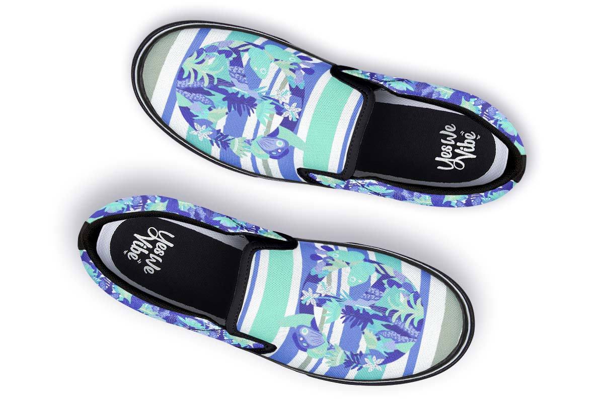 Flower Peace Butterfly Blue