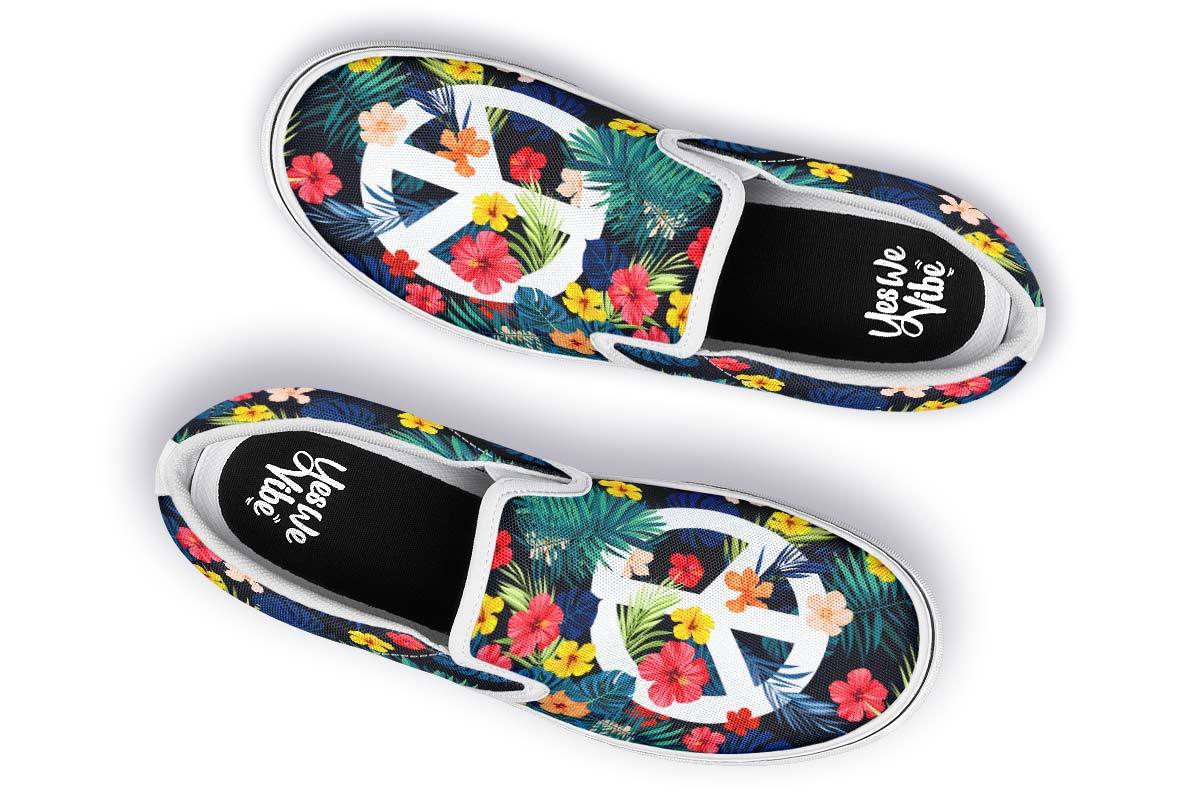 Peace Flower Tropical Colored