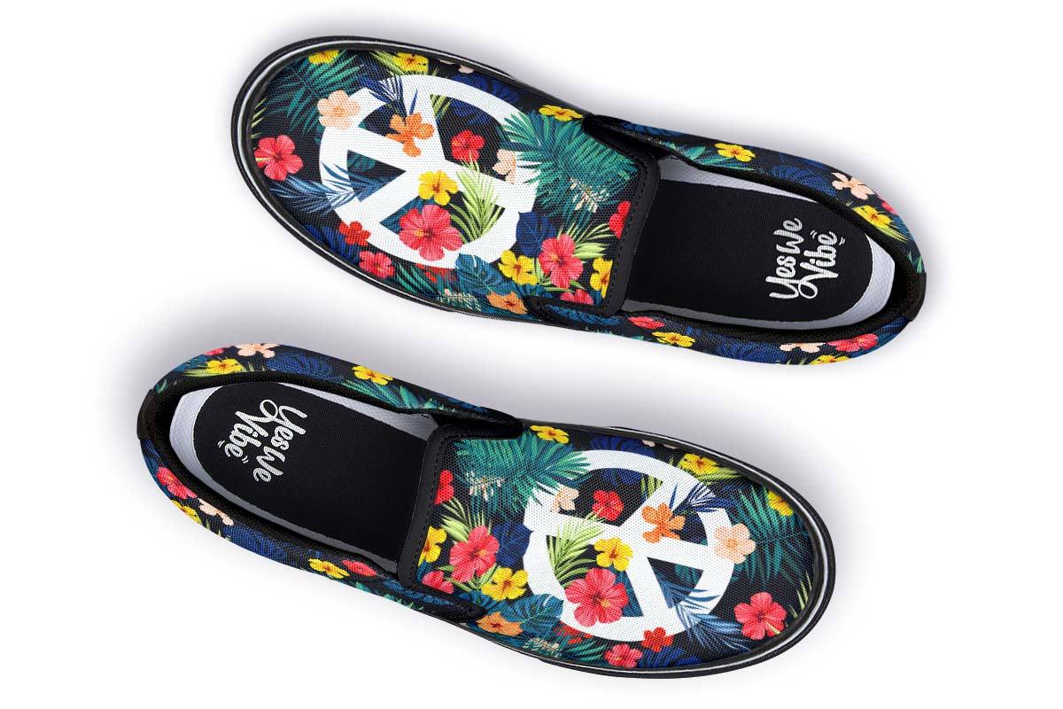 Peace Flower Tropical Colored