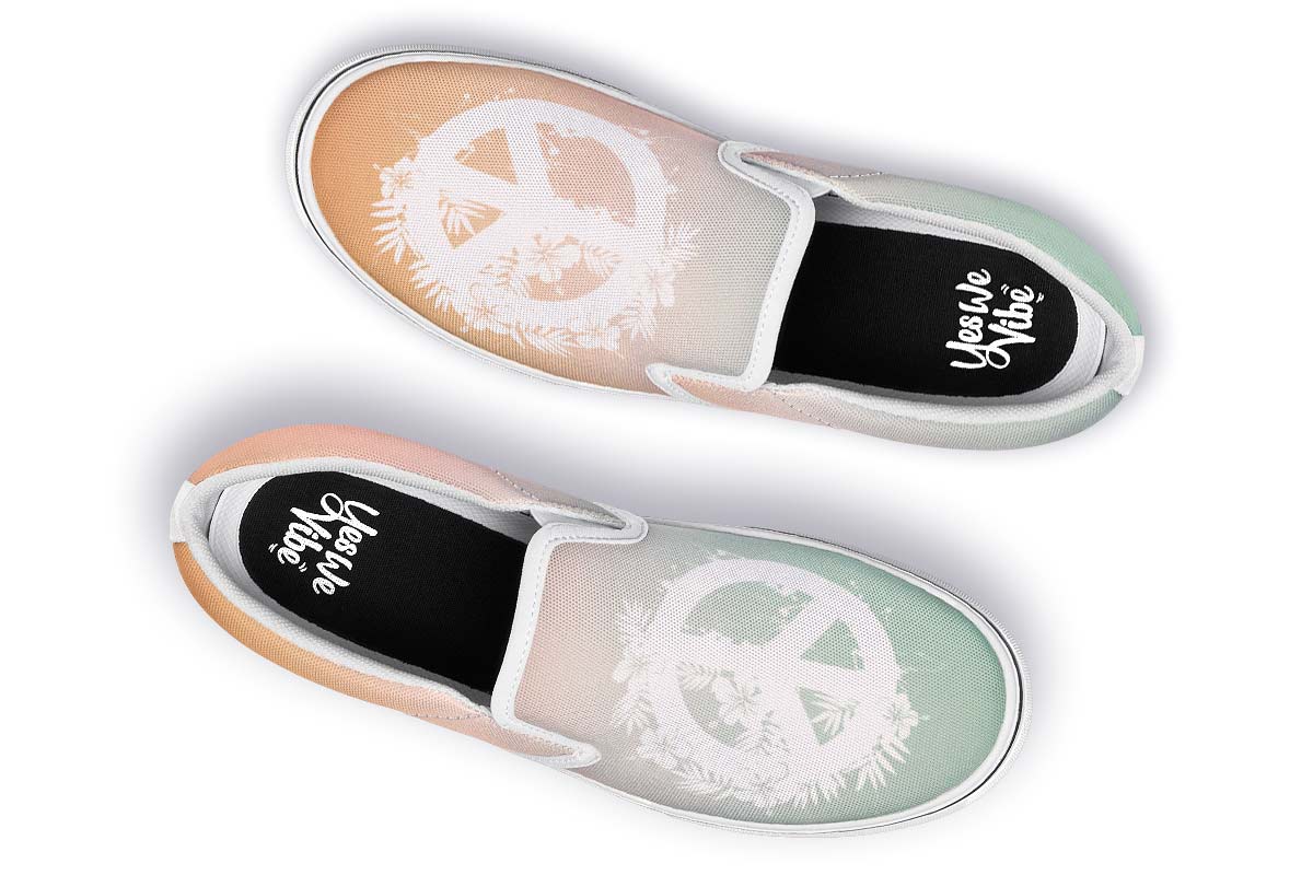 Peace Gradient Orange Blue