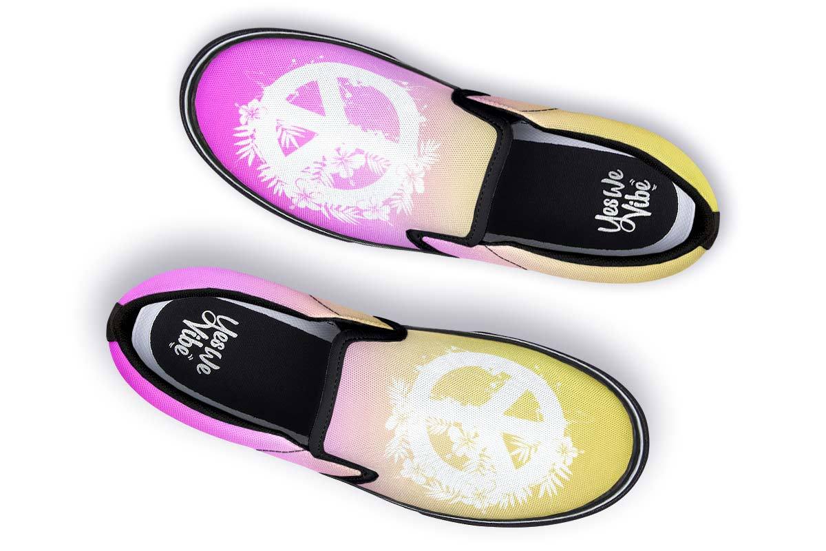 Peace Gradient Yellow Purple