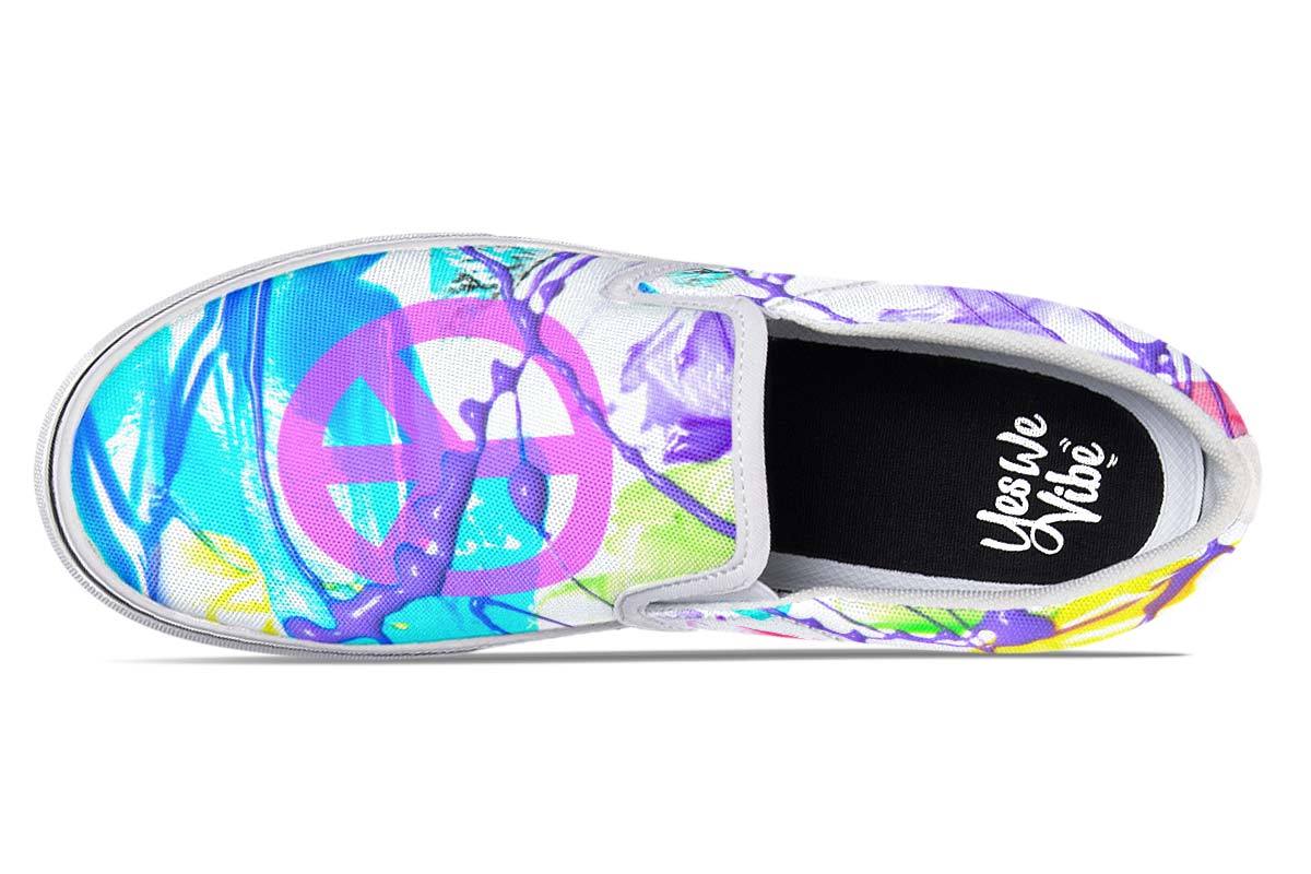 Peace Violet Paint Splash