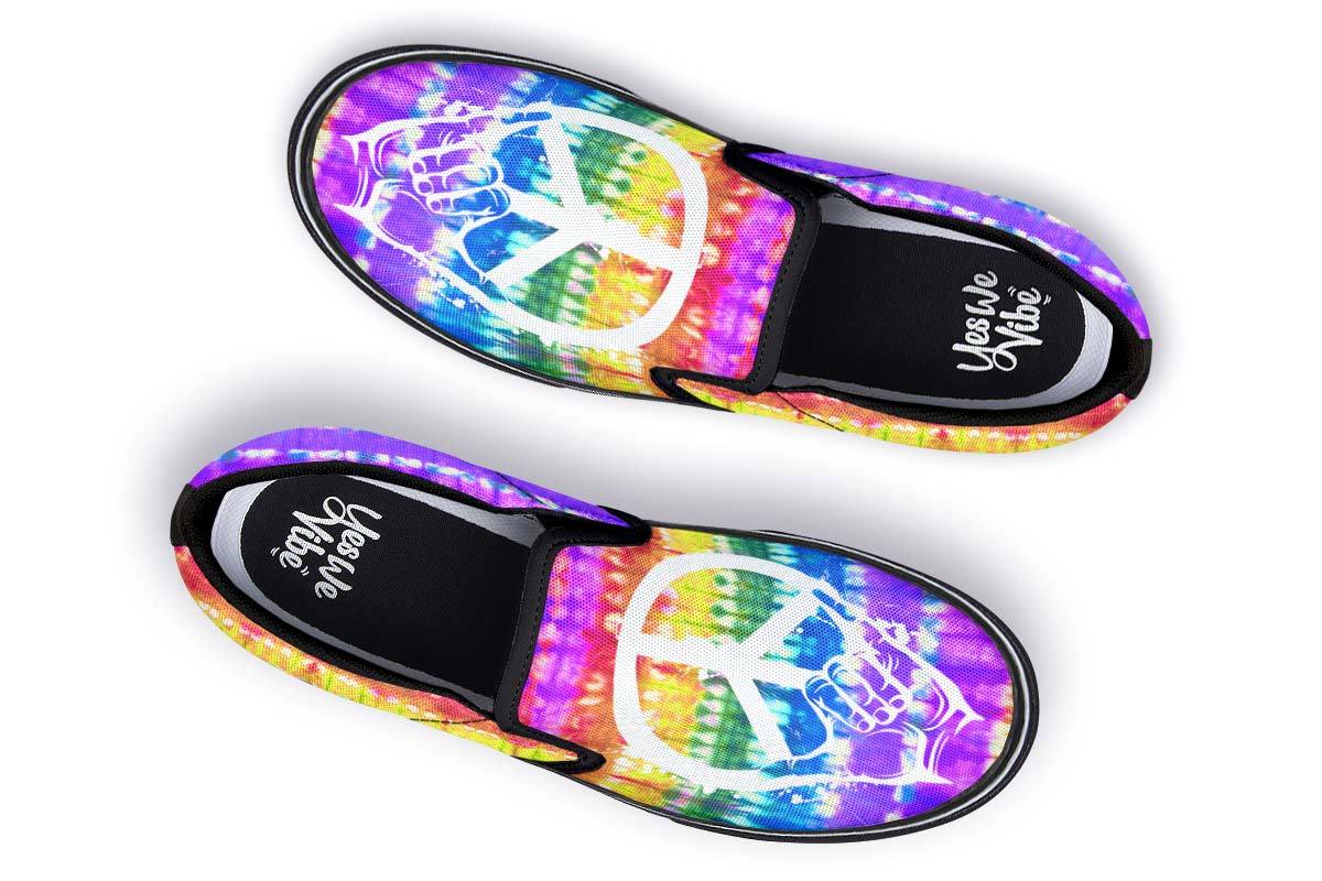 Tiedye Shaka Peace Orange