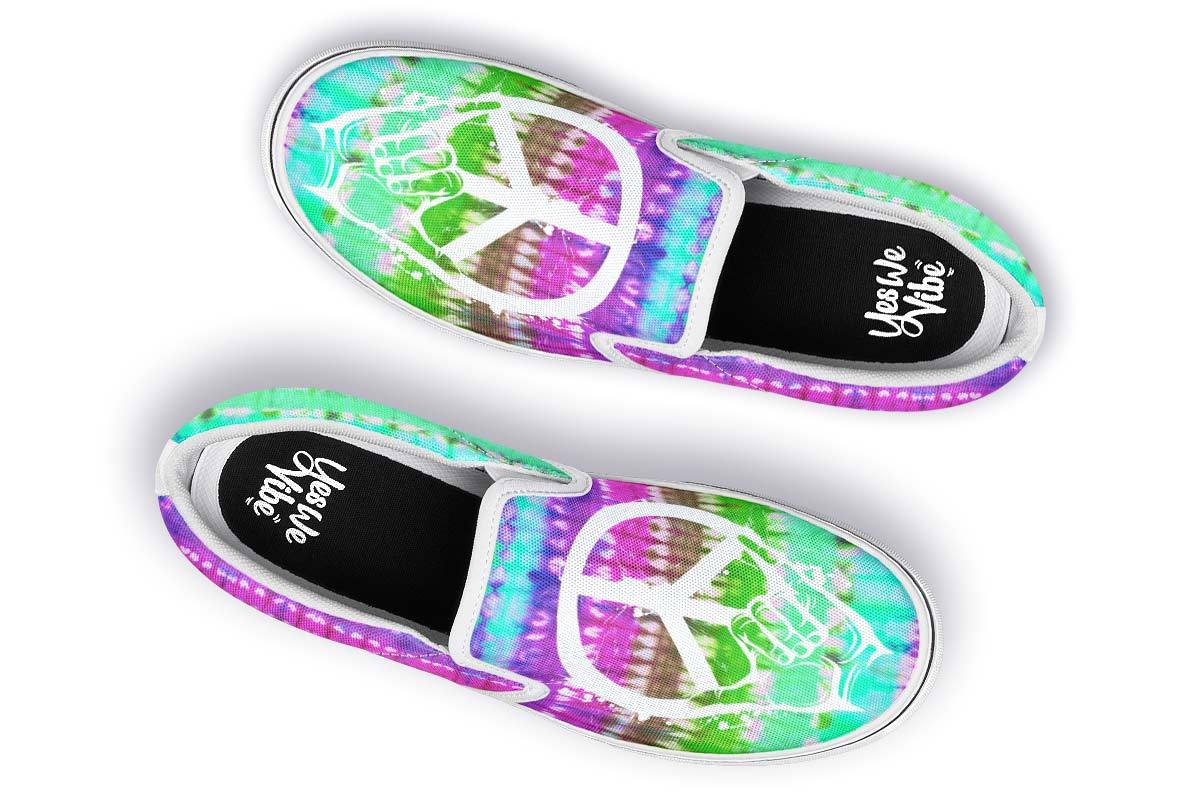 Tiedye Shaka Peace Violet