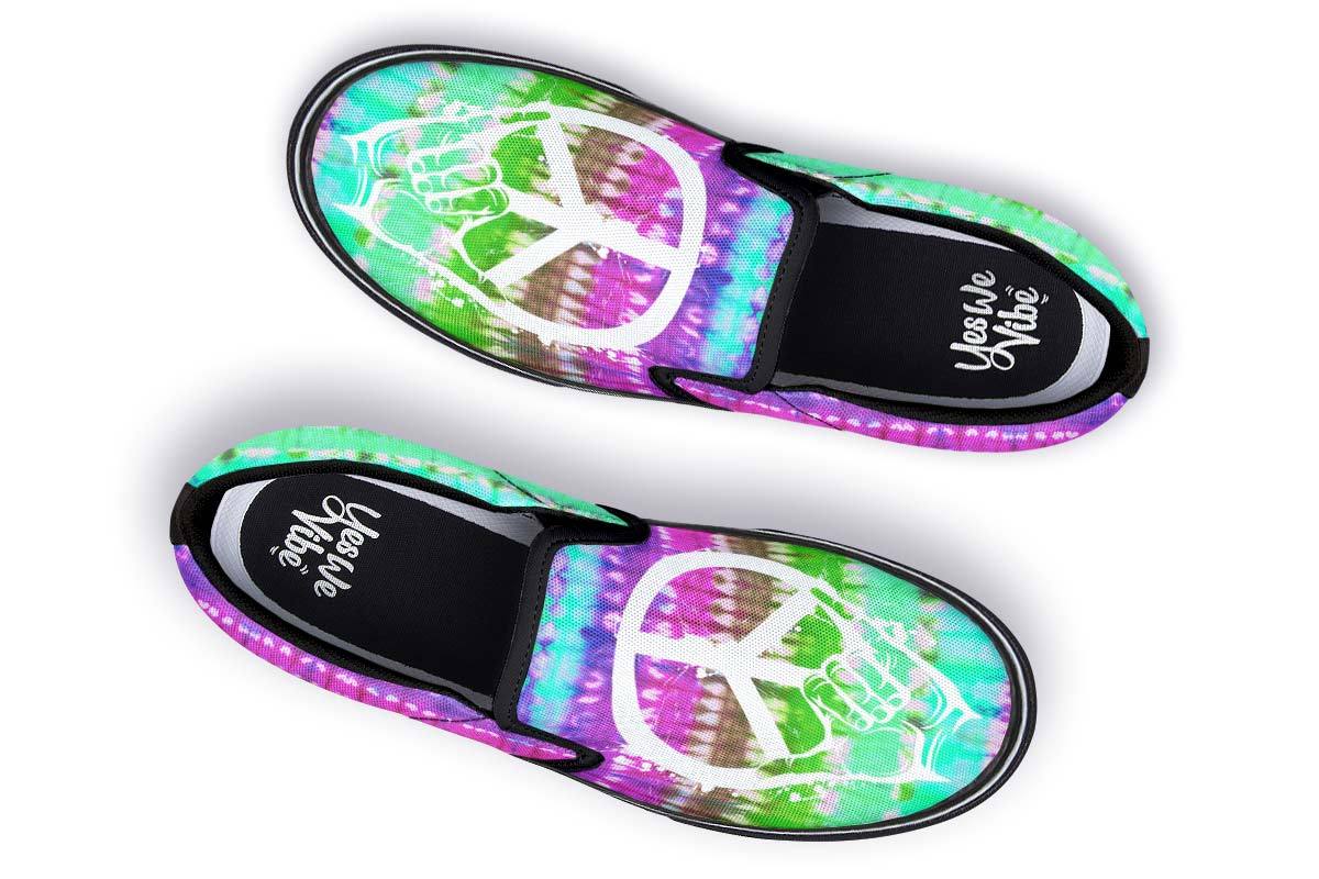 Tiedye Shaka Peace Violet