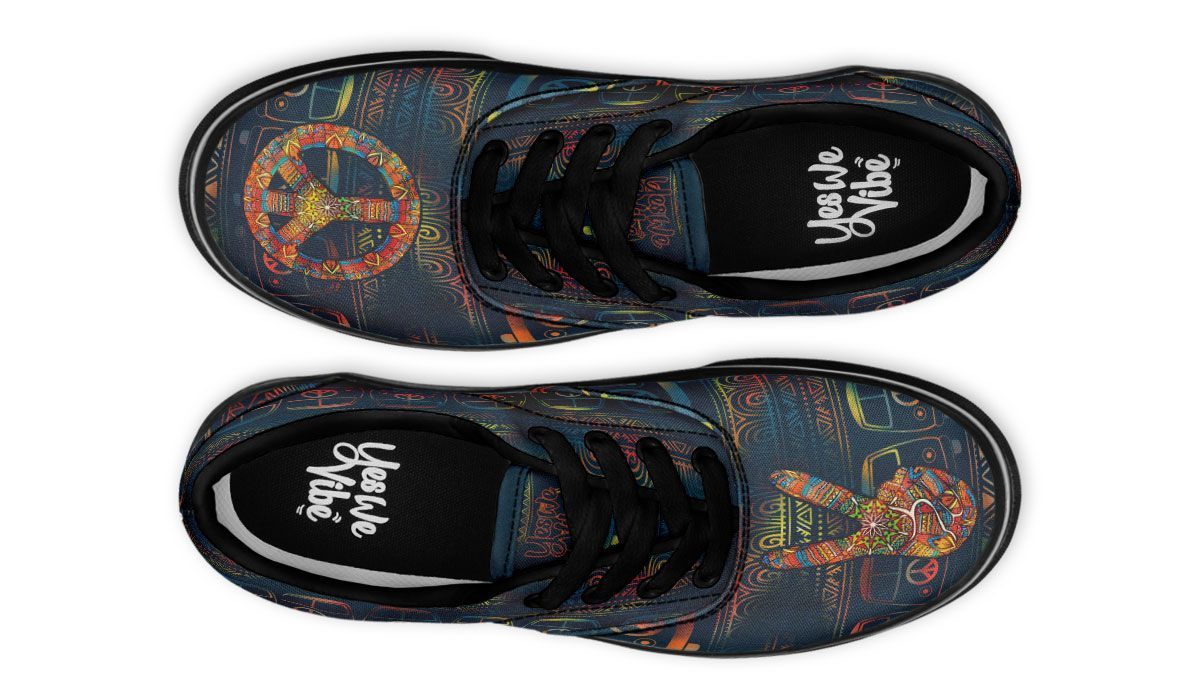 Abstract Color Hippie Bus