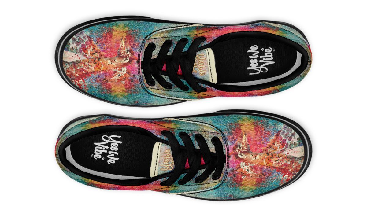 Colorful Paint Giraffes