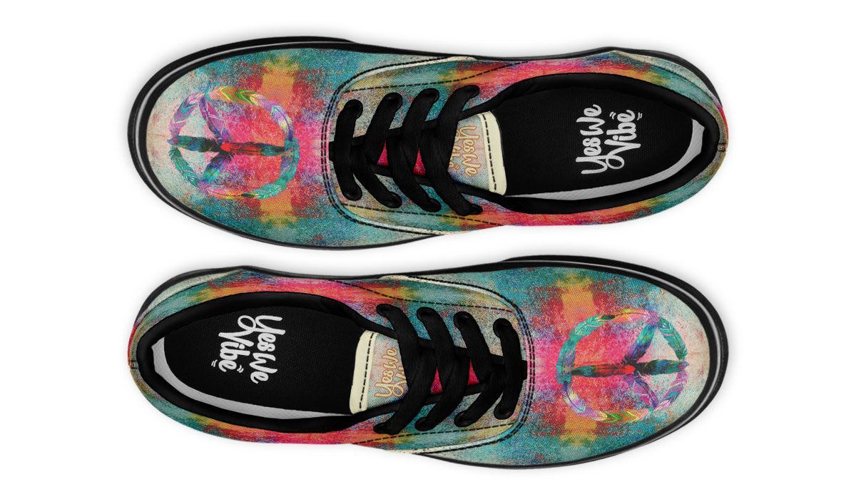 Colorful Paint Peace Feather