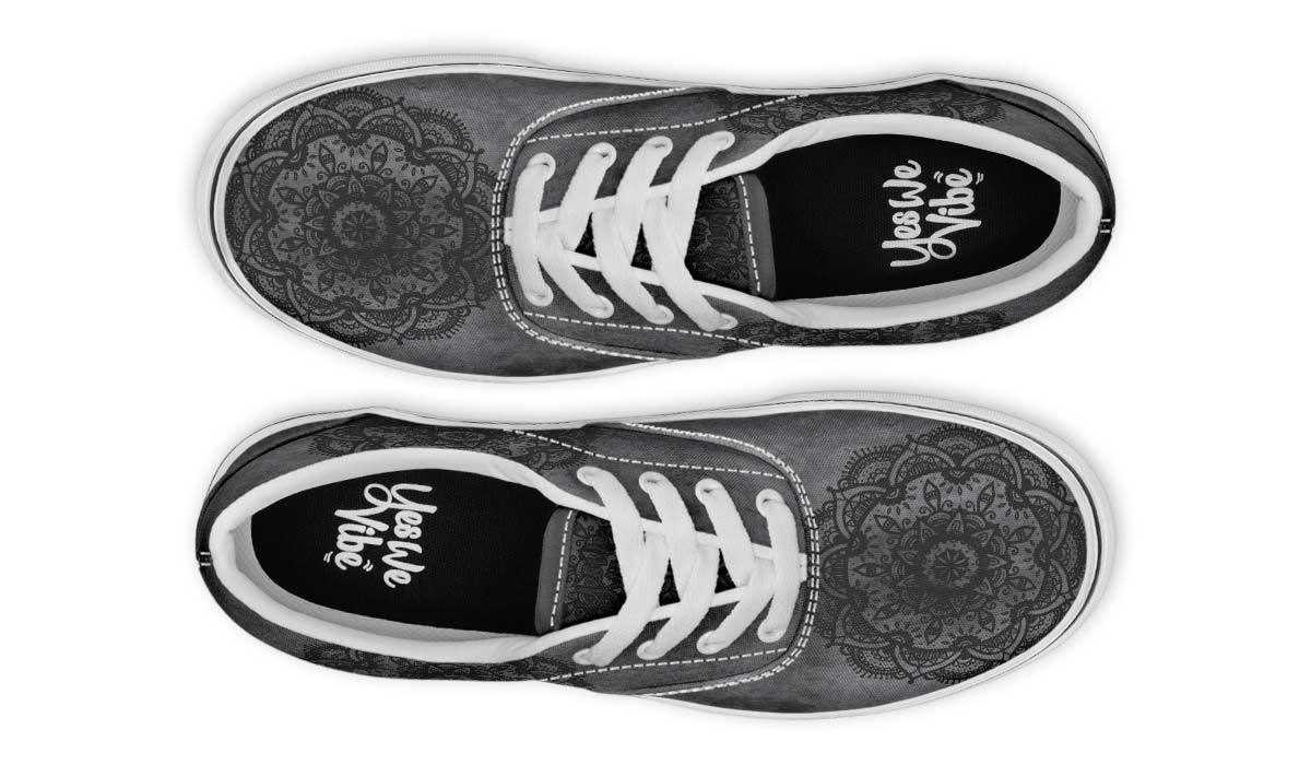 Grey Decorative Mandala Love