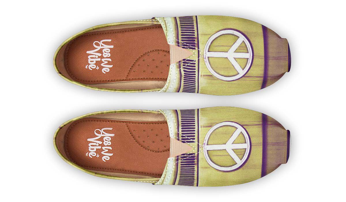 Old Hippie Van Orange