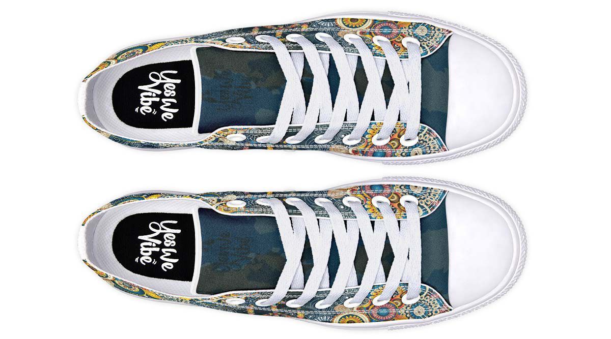 Peace And Mandala Feathers