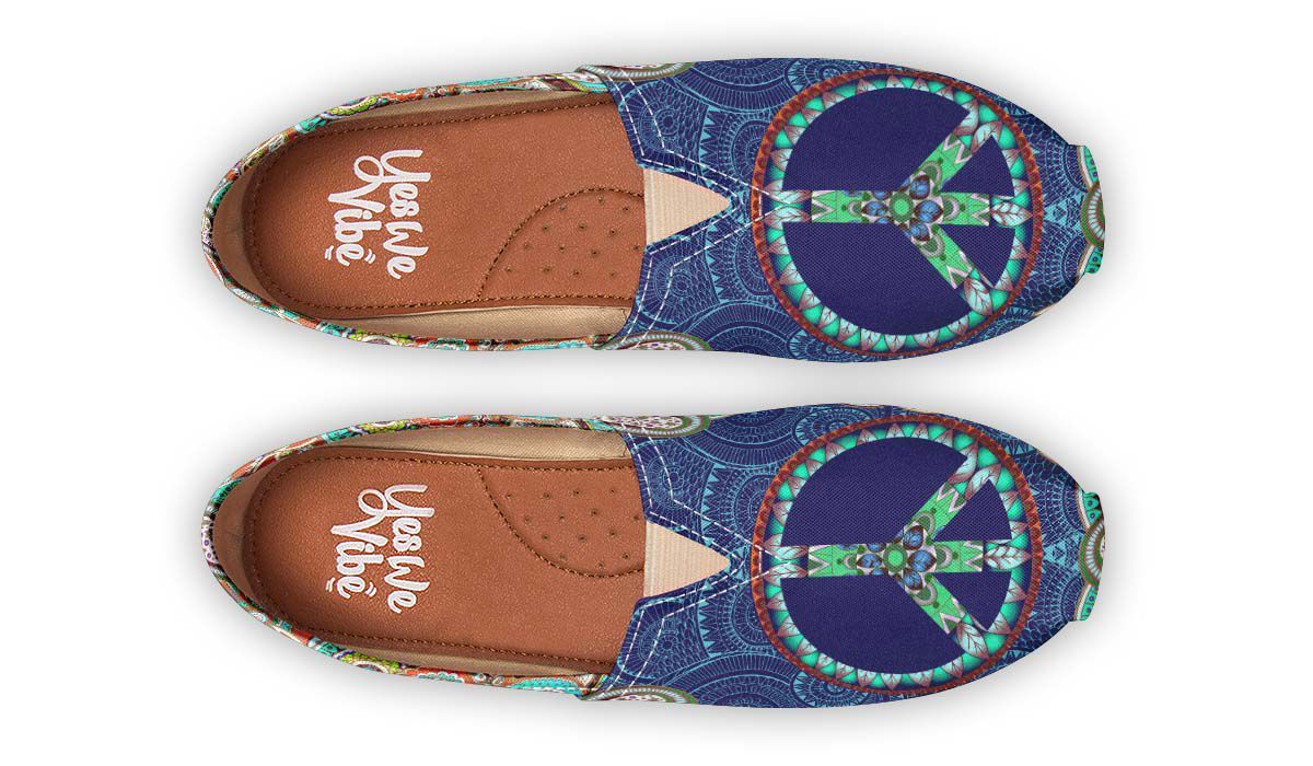 Peace And Mandala Blue