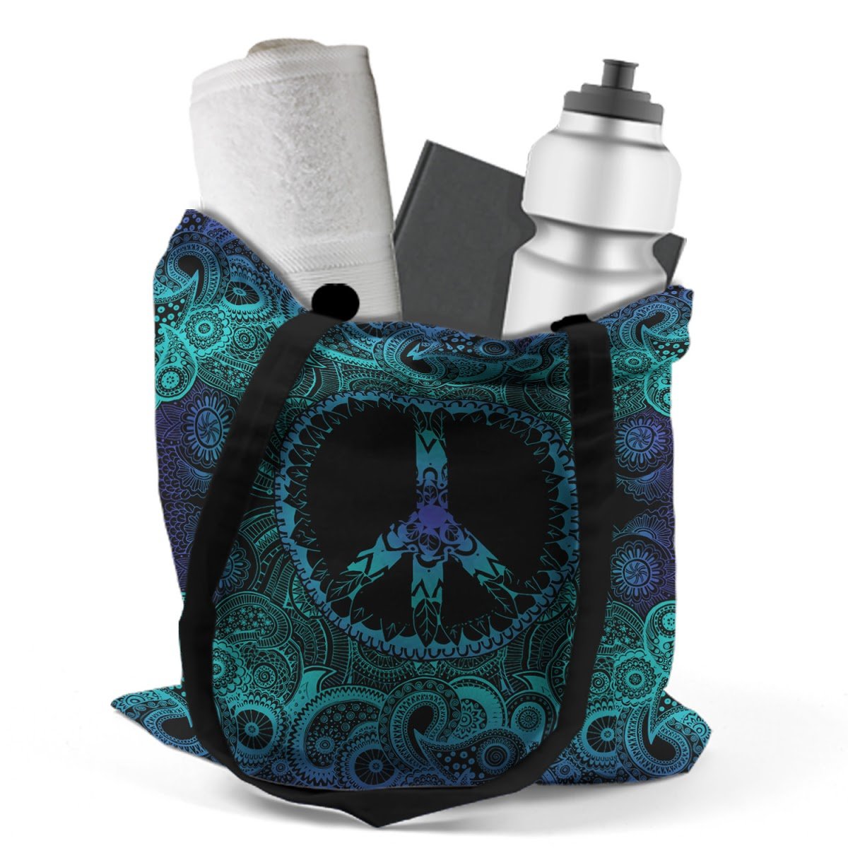 Blue Peace And Mandala