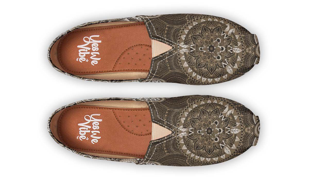 Peace And Mandala Brown