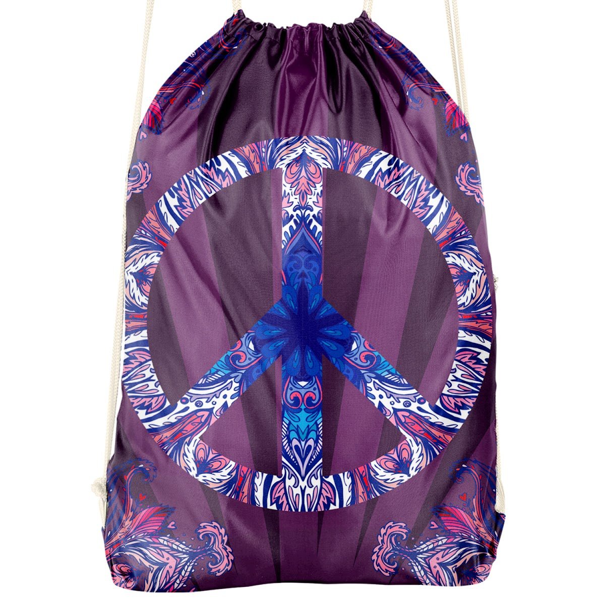 Peace Out And Love Purple