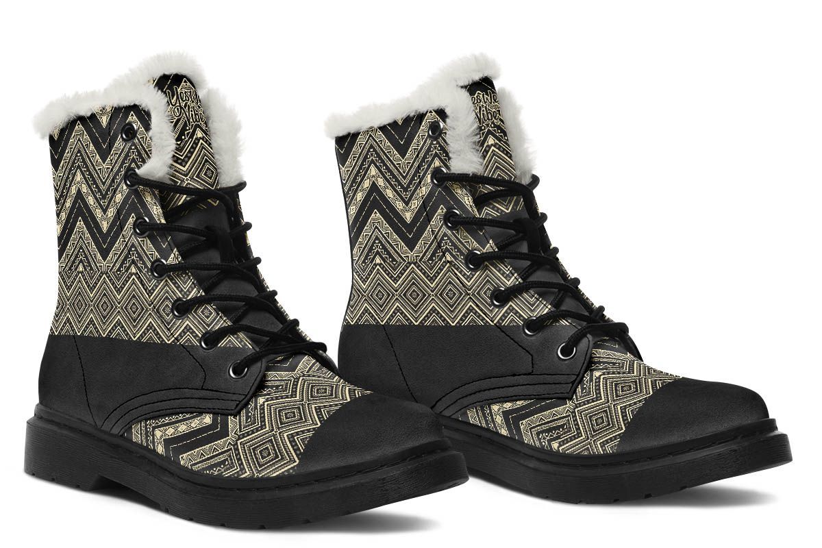 Bohemian Triangles Beige