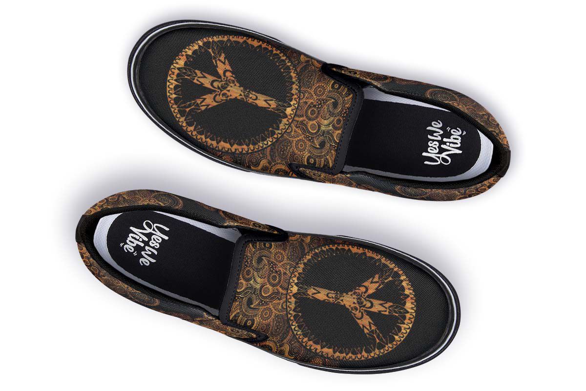 Gold Peace And Mandala