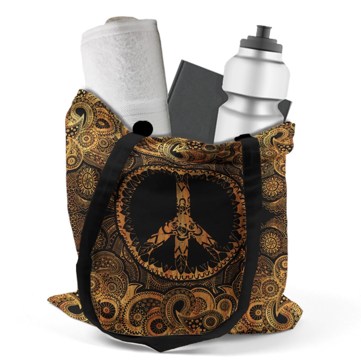 Gold Peace And Mandala