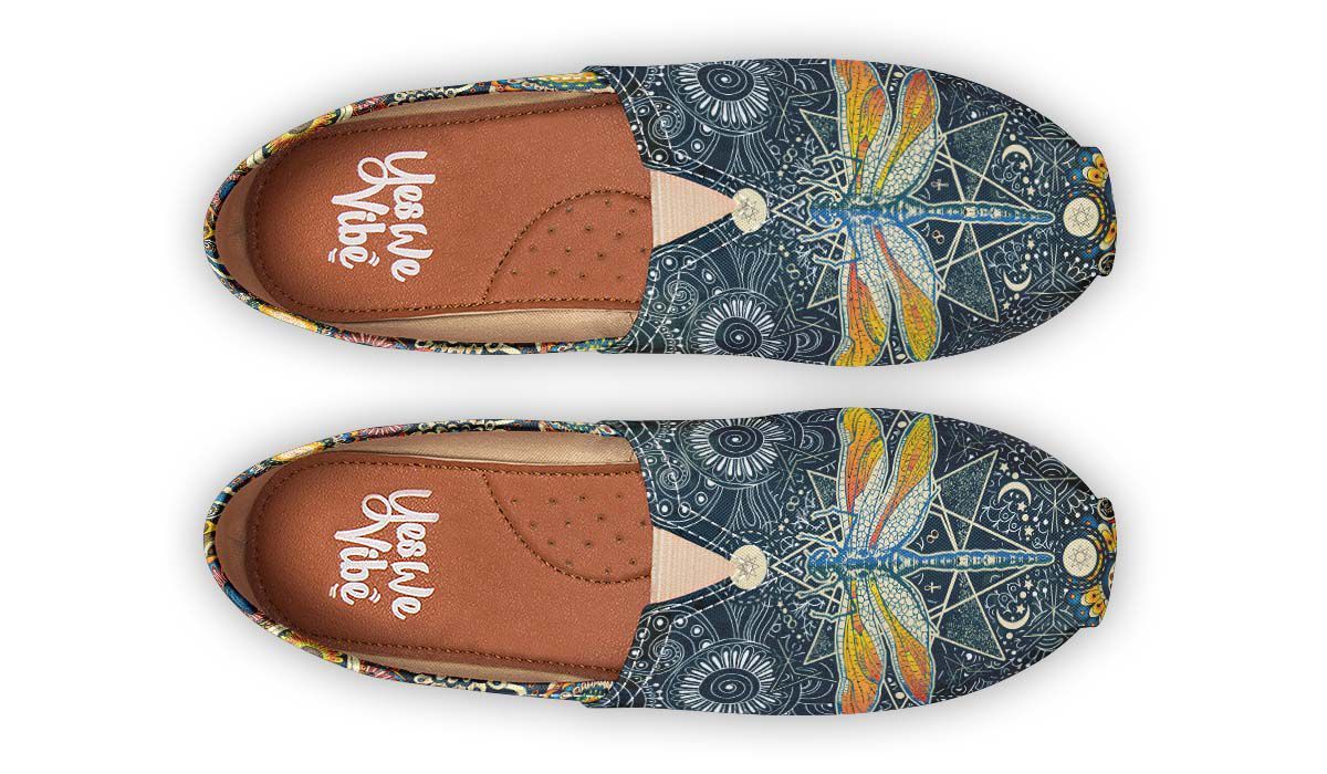 Dragonfly And Flower Mandala