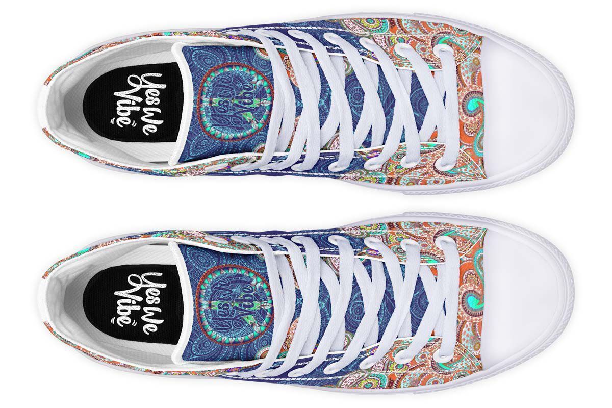 Peace And Mandala Blue